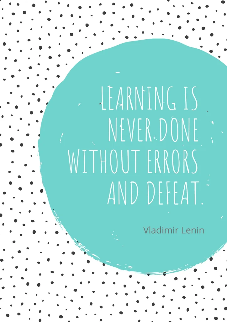 DottedPatternMotivationalPoster