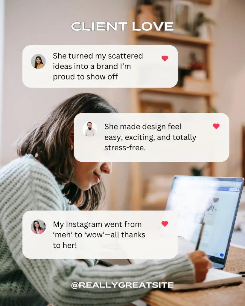 Neutral Simple Client Love Testimonial Instagram Post